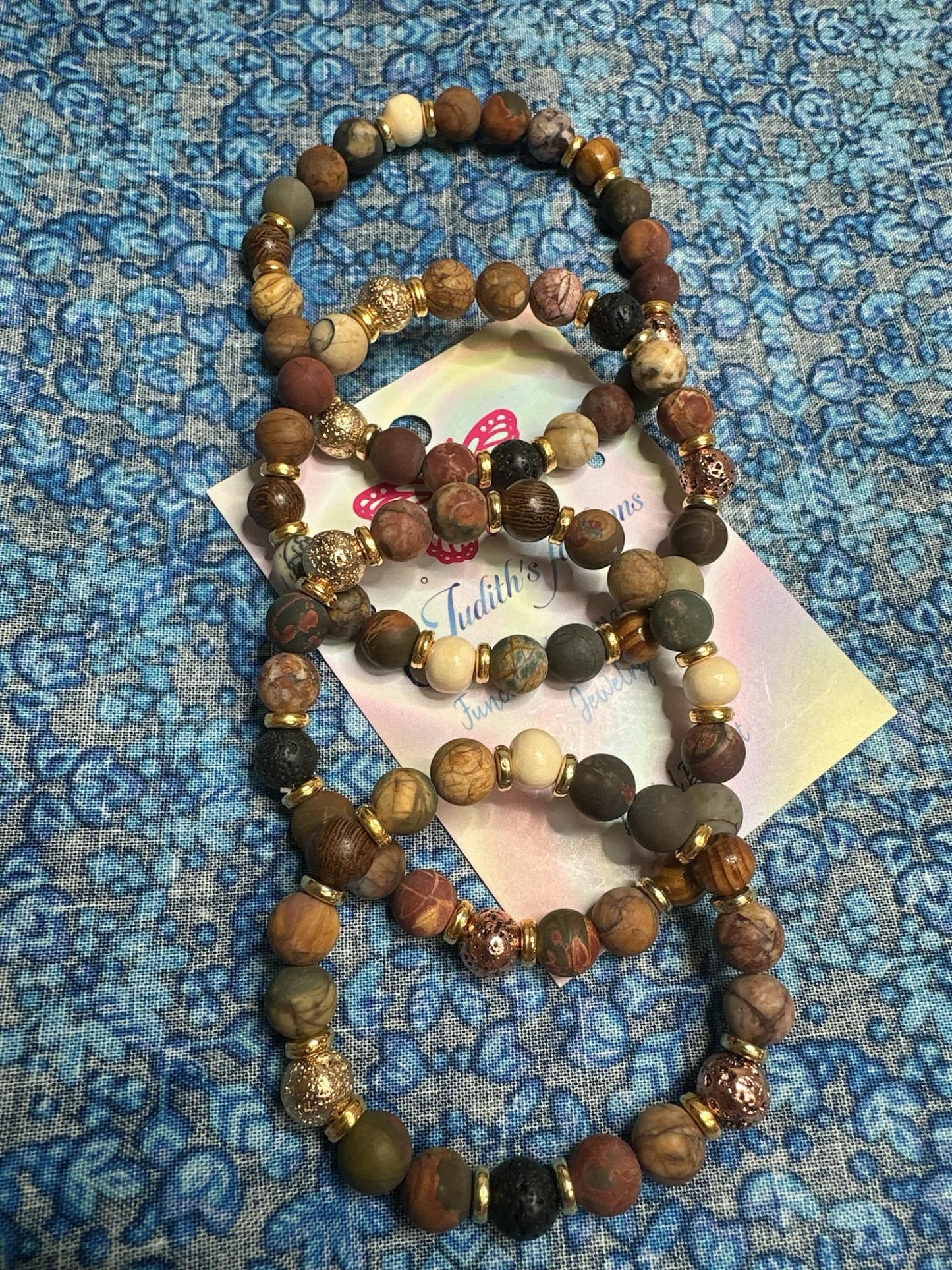 Unisex Essential Oil Diffuser bracelet/Aromatherapy beaded bracelet /handmade