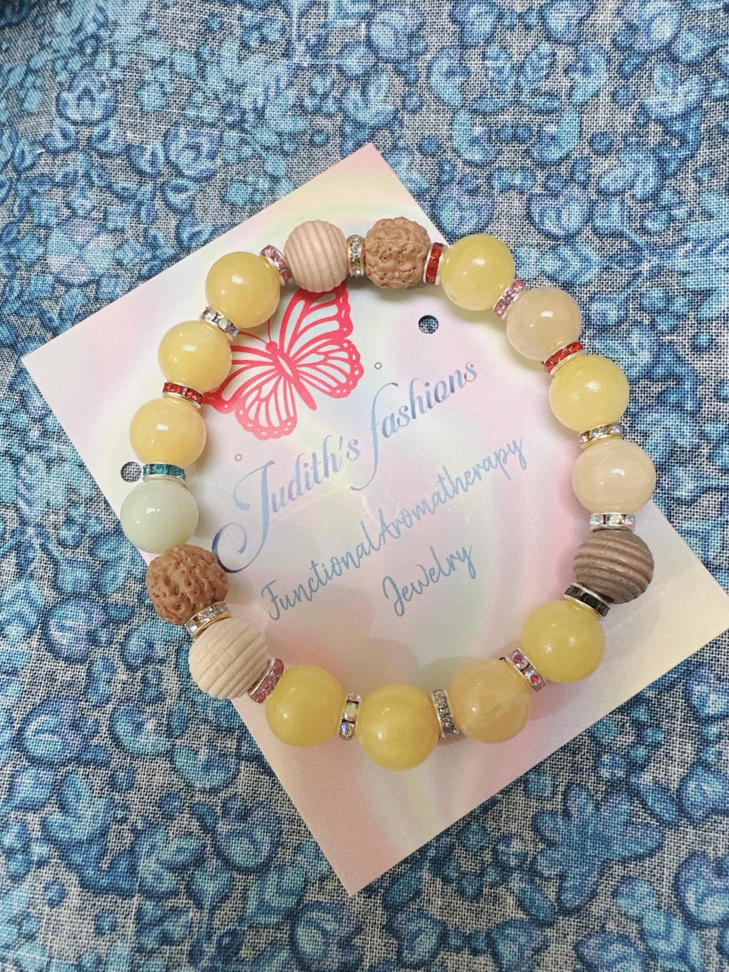 Aromatherapy Bracelet /Essential Oil Diffuser / Handmade