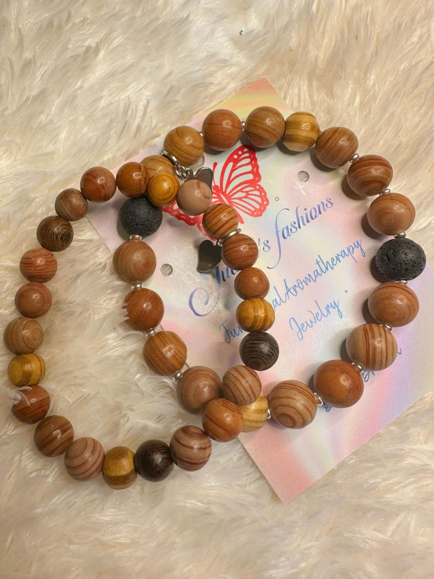 Aromatherapy Beaded Bracelet/ Essential Oil Diffuser /Handmade