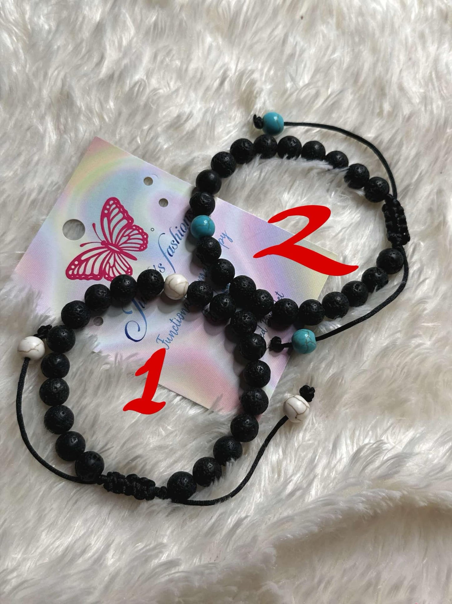 Aromatherapy Adjustable bracelet / Essential Oil Diffuser /Handmade