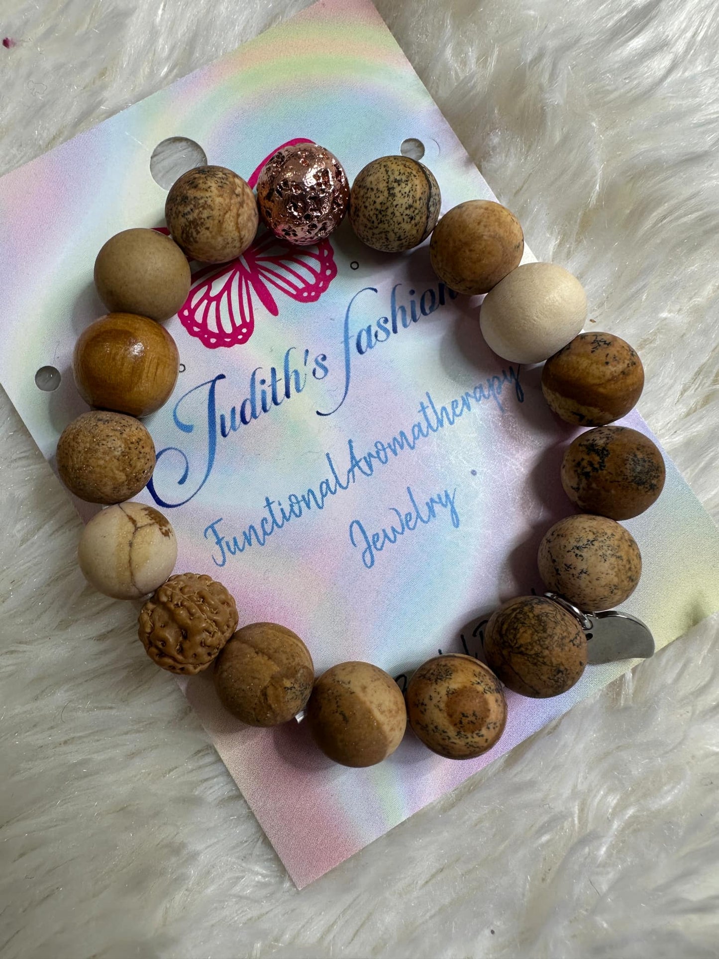 Aromatherapy  Beaded Bracelet/Essential Oil Diffuser