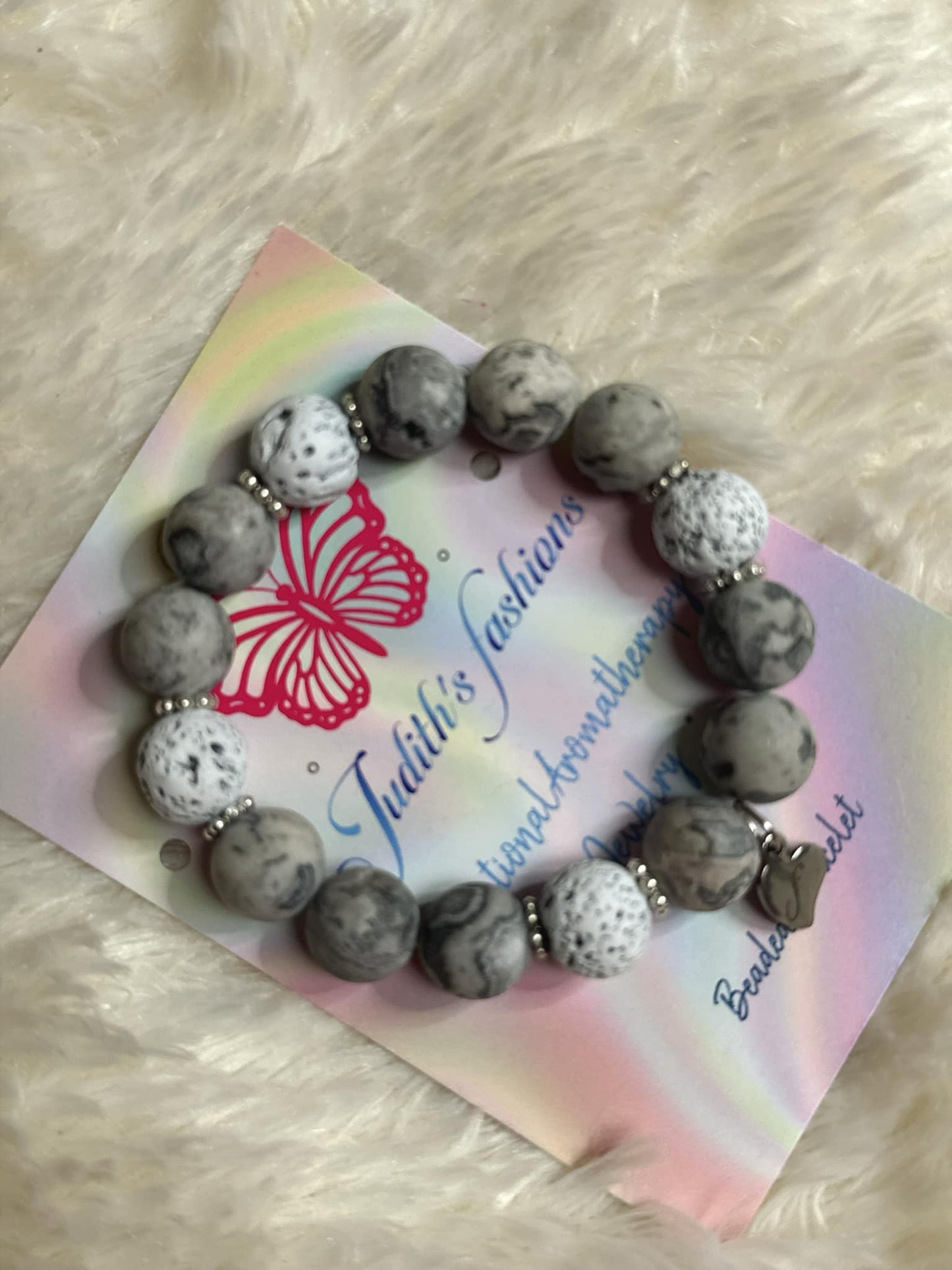 Aromatherapy Bracelet /Essential Oil Diffuser / Handmade/Anxiety Relief