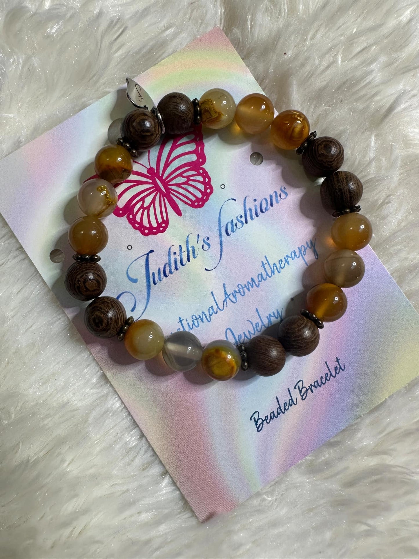 Aromatherapy Bracelet /Essential Oil Diffuser / Handmade