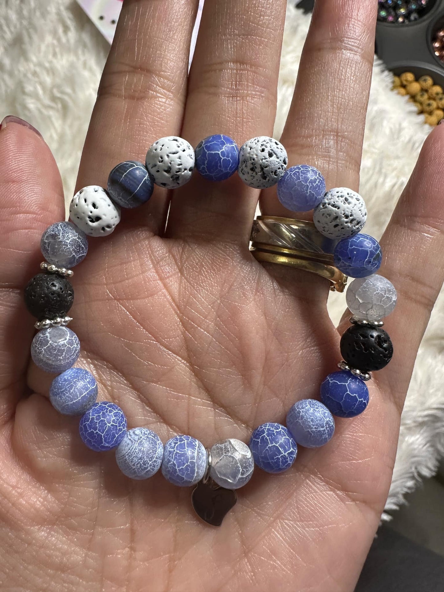 Aromatherapy Bracelet /Essential Oil Diffuser / Handmade