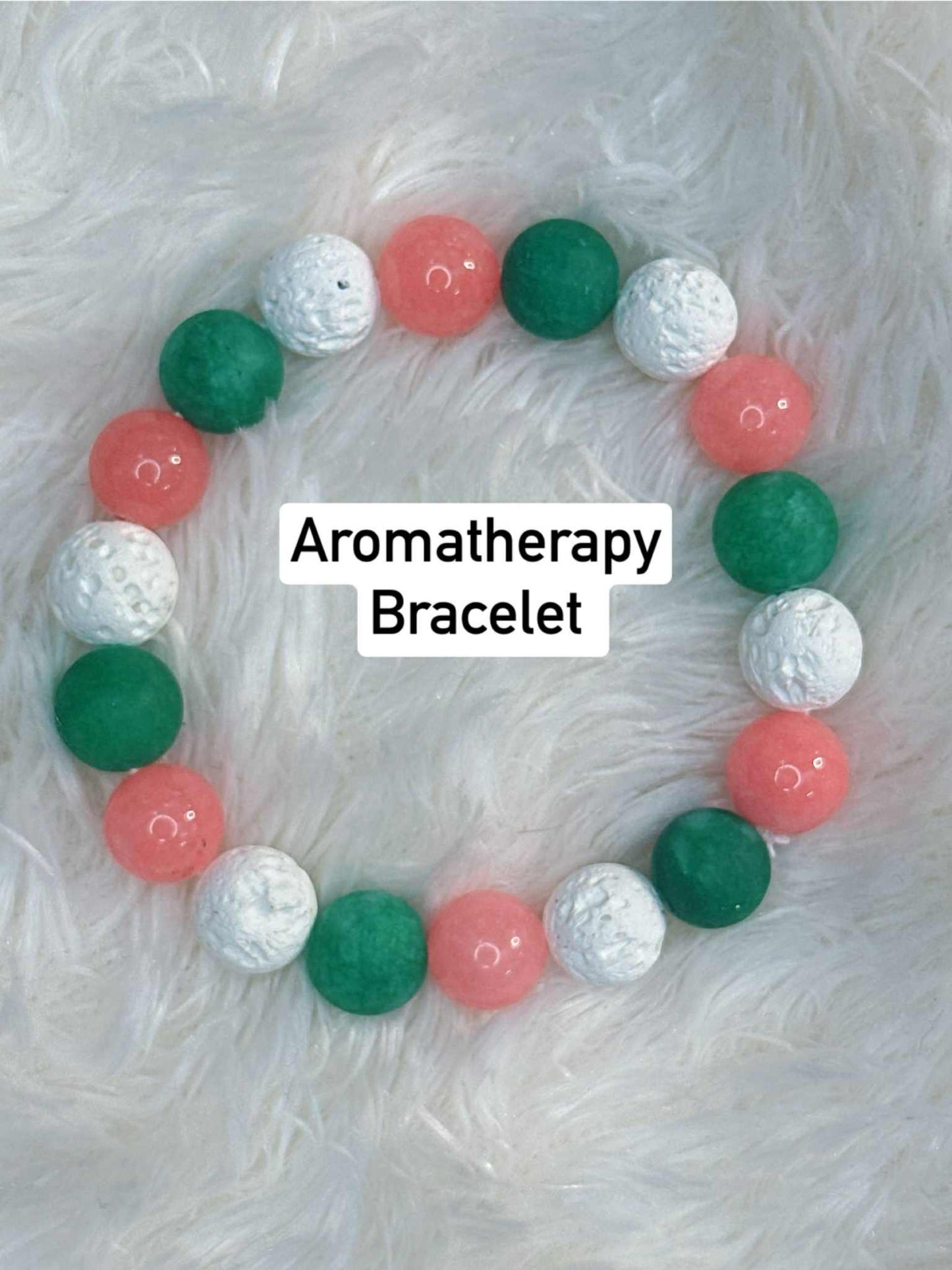 Aromatherapy Bracelet /Essential Oil Diffuser /Handmade Jewelry/Healing Anxiety Relief Beaded Bracelet