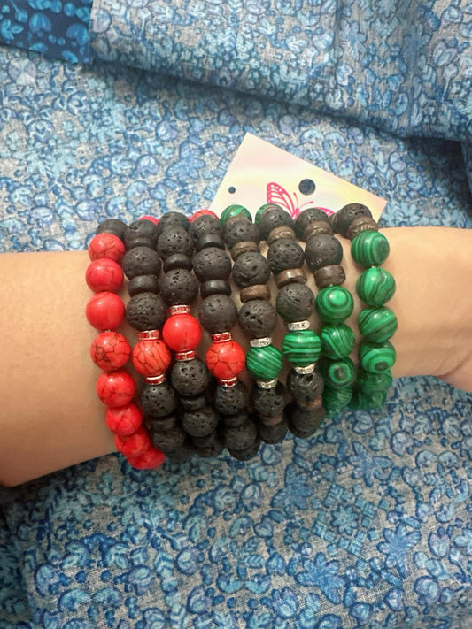 Essential Oil Diffuser/ Aromatherapy Bracelet/ Handmade beaded bracelet