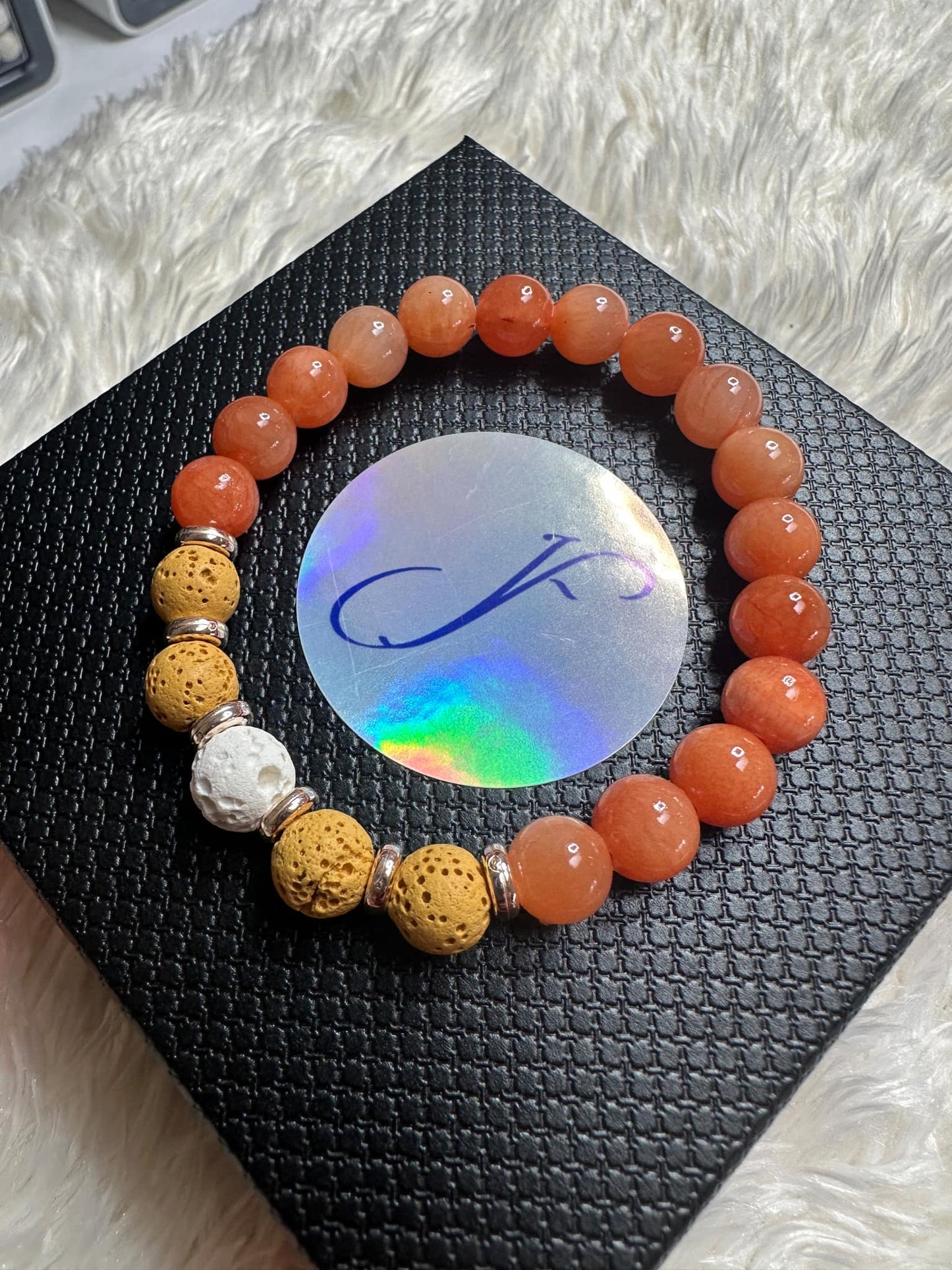 Essential Oil Diffuser Bracelet/Aromatherapy Beaded Bracelet/Handmade